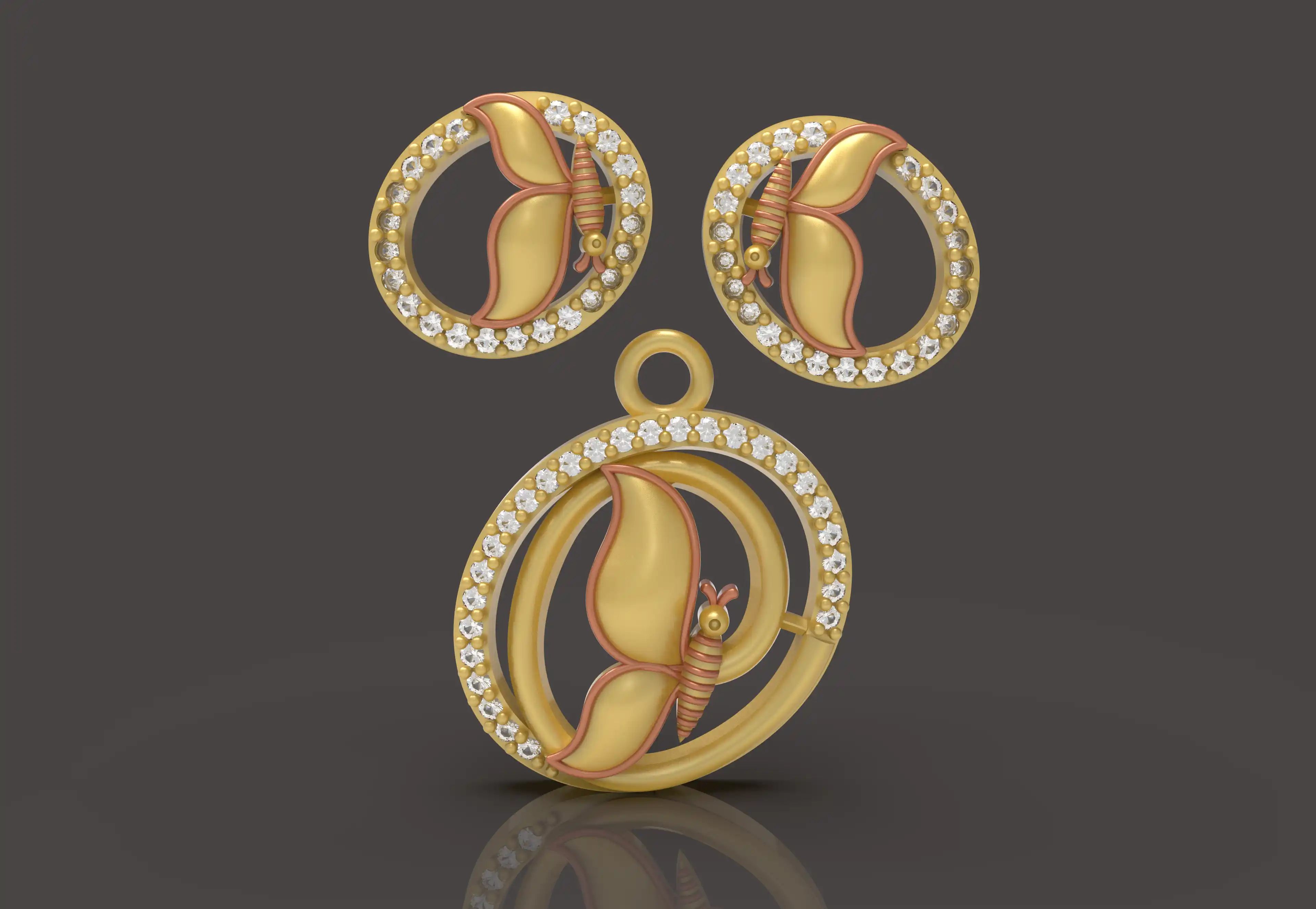 Butterfly Pendant - 0104