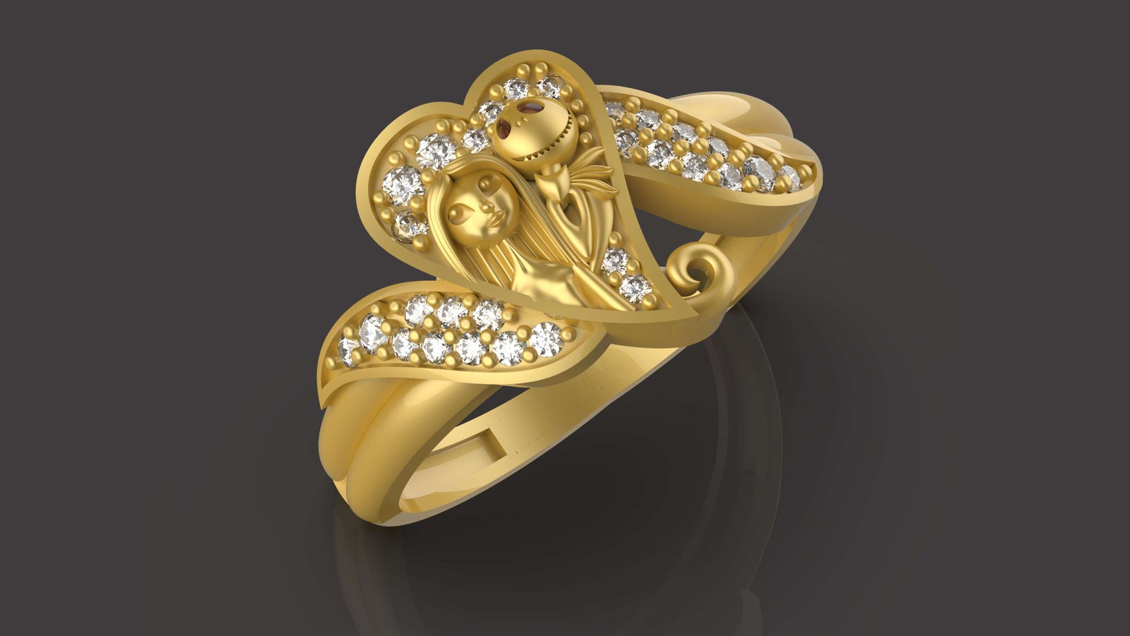 Ghost Diamond Ring - 0014  