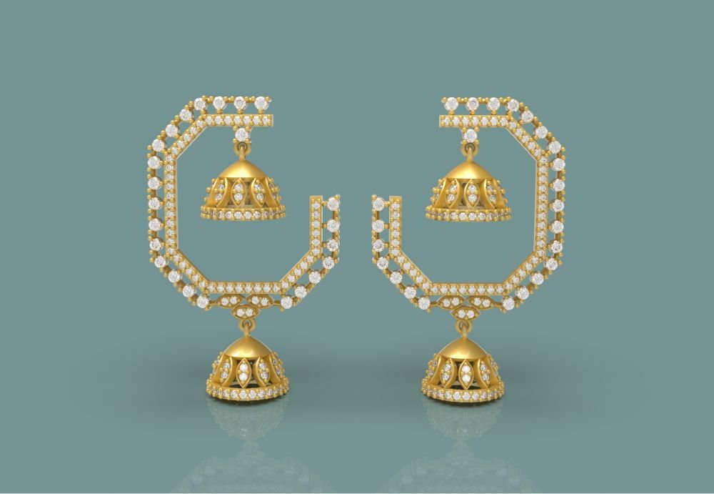 Jhumka Earring - 008