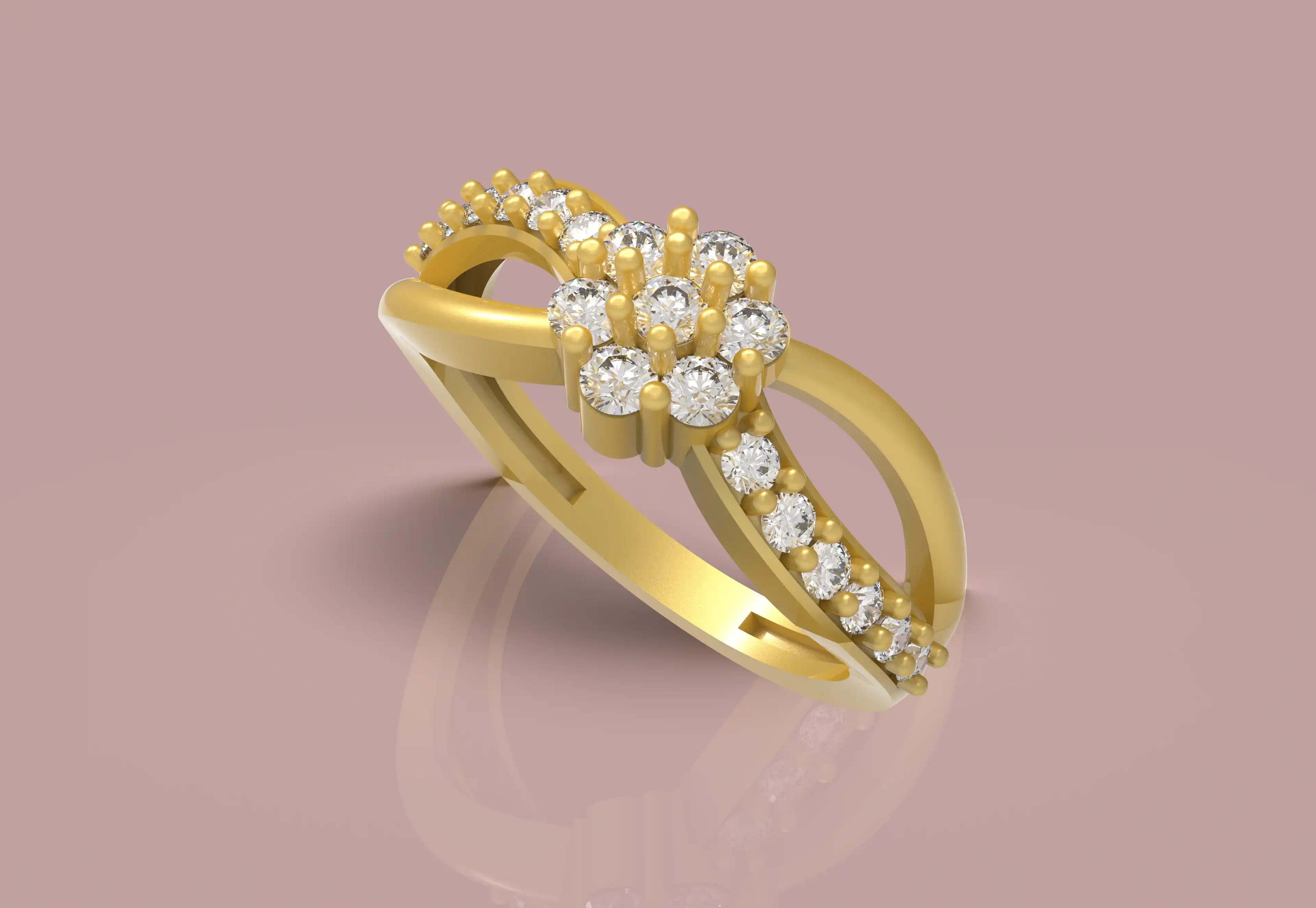 Ladies Diamond Ring - 0031