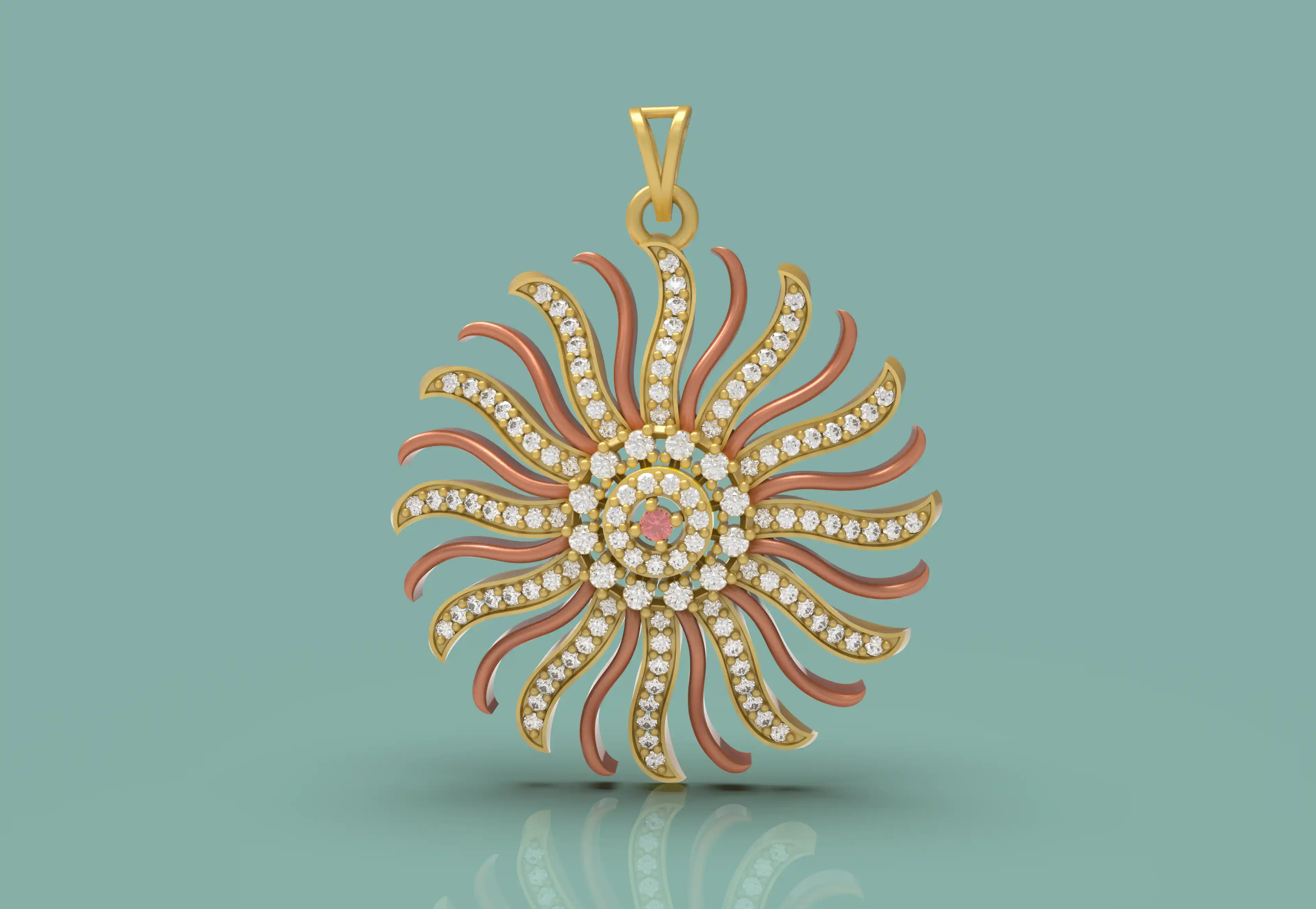 Sun Pendant - 0109