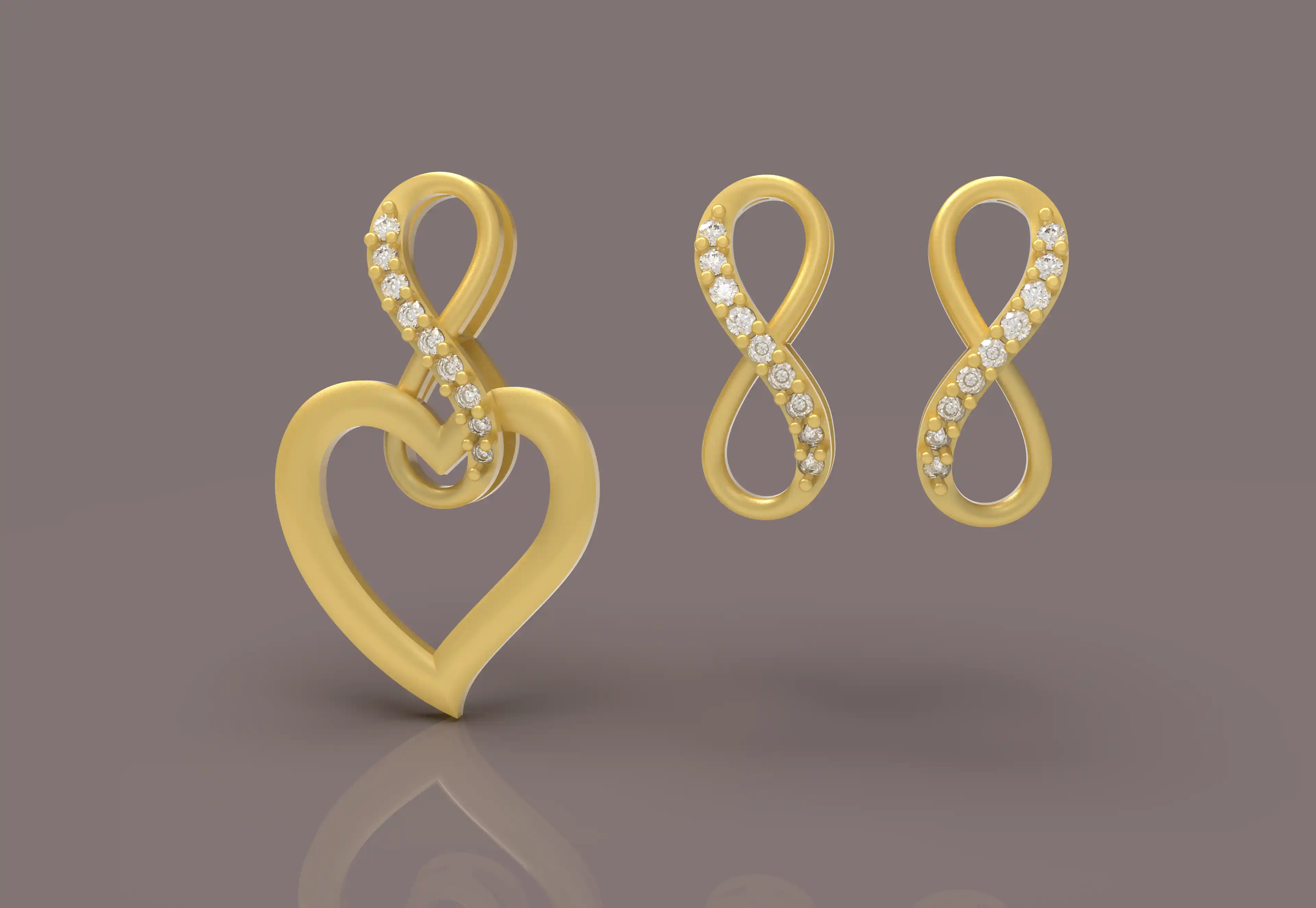 Unique Pendant set - 0107